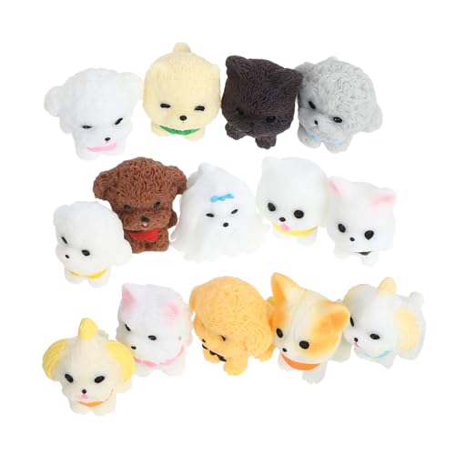 ROMISBABA 14 Stück Teiliges Mini Hundefiguren Langlebigem Resin Detaillierte Kleine Hundefiguren Niedliche Winzige Tierornamente für Micro Landschaft Puppenhaus und Kreative Dekoration ROMISBABA 14 Stück Teiliges Mini Hundefiguren Langlebigem Resin Detaillierte Kleine Hundefiguren Niedliche Winzige Tierornamente für Micro Landschaft Puppenhaus und Kreative Dekoration von ROMISBABA