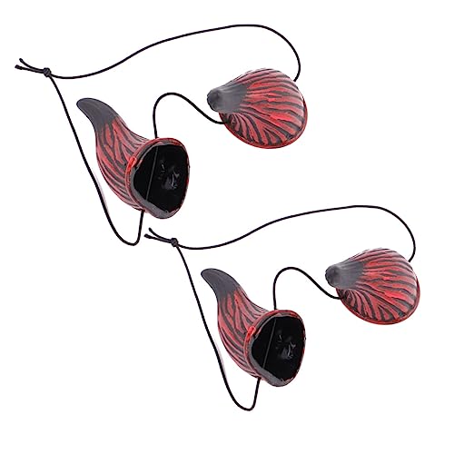 ROMISBABA 2 Paare Ox Horn Cosplay Headdress Teiliges Party Zubehör Halloween Kostüm Haarschmuck für Erwachsene ROMISBABA 2 Paare Ox Horn Cosplay Headdress Teiliges Party Zubehör Halloween Kostüm Haarschmuck für Erwachsene von ROMISBABA