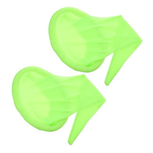 ROMISBABA 2 Stück Fluoreszierende Zwergenmützen aus Polyester Leichte Party Accessoires für Halloween Weihnachten Foto Requisiten Vielseitig Einsetzbare Kostümhüte für Männer und Cosplay von ROMISBABA