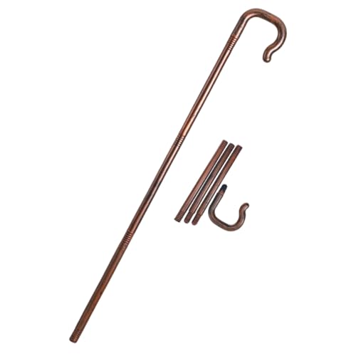 ROMISBABA 2 Stück Halloween Cosplay Stab Teiliges Stabile Requisite für Party Tanz und Bühnenauftritte Wiederverwendbar Dekoratives Halloween Ornament für Kostüm Zubehör von ROMISBABA