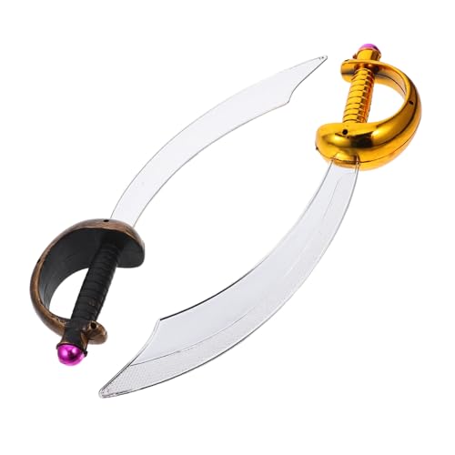 ROMISBABA 2 Stück Teiliges Piratenspielzeug aus Sicherem PVC Realistisch Gestaltete Halloween und Faschingsdekoration für Leichtes Detailreiches Kostümzubehör für Rollenspiele und ROMISBABA 2 Stück Teiliges Piratenspielzeug aus Sicherem PVC Realistisch Gestaltete Halloween und Faschingsdekoration für Leichtes Detailreiches Kostümzubehör für Rollenspiele und von ROMISBABA