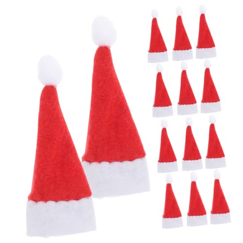 ROMISBABA 24 Stck. Mini Weihnachtsmützen Teilig Mini Party Hüte aus Weichem Filz für Weihnachtsfeier DIY Dekoration für Süßigkeiten Puppen und Tischdeko Zufällige Farben ROMISBABA 24 Stck. Mini Weihnachtsmützen Teilig Mini Party Hüte aus Weichem Filz für Weihnachtsfeier DIY Dekoration für Süßigkeiten Puppen und Tischdeko Zufällige Farben von ROMISBABA