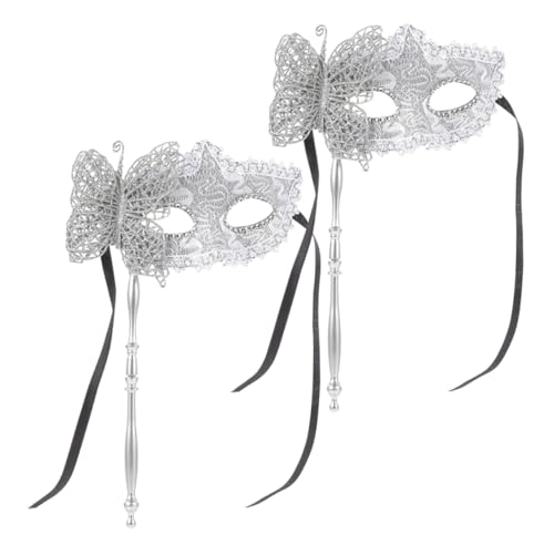 ROMISBABA 2pcs Dragon Muster Maskerade -maske Mit Griff Für Frauen Für Cosplay -partys Und Auftritte Für Maskerade -bälle ROMISBABA 2pcs Dragon Muster Maskerade -maske Mit Griff Für Frauen Für Cosplay -partys Und Auftritte Für Maskerade -bälle von ROMISBABA