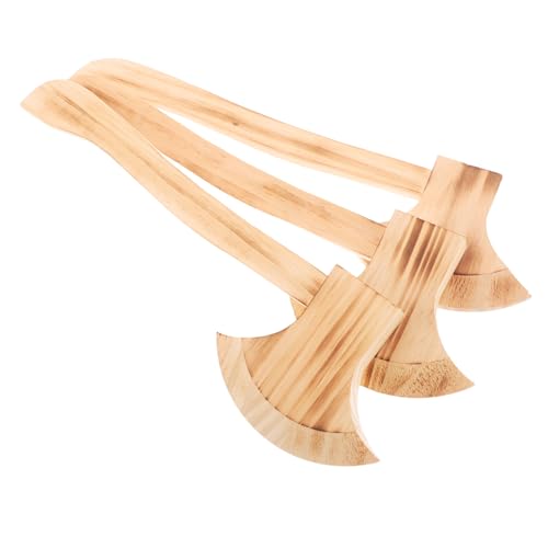 ROMISBABA 3Stücke Teiliges Holz für Halloween Gruselige Requisiten für Partys für Streich Dekoration Halloween Feiern Garten Dekorationen von ROMISBABA