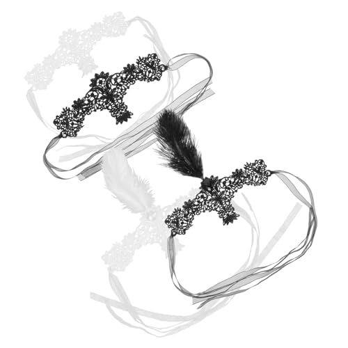 ROMISBABA 4 Stck. Teilig mit Spitzen und Design Leichte Wiederverwendbare Augenmaske für Halloween Maskenball Kostümparty Damen und Herren von ROMISBABA