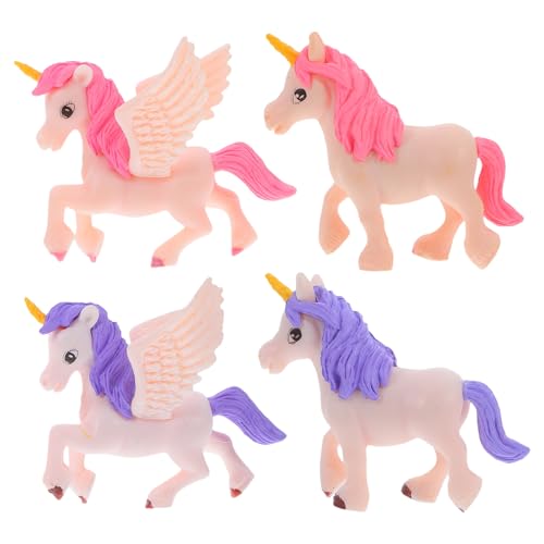 ROMISBABA 4 Stück Mini Einhorn Figuren Teilig Niedliche Deko für Garten Bonsai Feengarten Miniatur Einhorn Ornamente Lila Flügel Geschenkidee für Freunde ROMISBABA 4 Stück Mini Einhorn Figuren Teilig Niedliche Deko für Garten Bonsai Feengarten Miniatur Einhorn Ornamente Lila Flügel Geschenkidee für Freunde von ROMISBABA