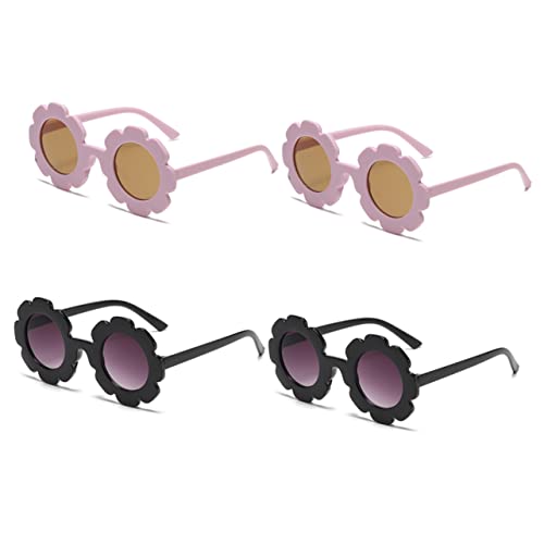 ROMISBABA 4Stücke Teiliges Sonnenbrille mit Blumenmotiv Leichte Bequeme Partybrille für Kleinkinder für Fotos UV Stylisches Design für Jungen ROMISBABA 4Stücke Teiliges Sonnenbrille mit Blumenmotiv Leichte Bequeme Partybrille für Kleinkinder für Fotos UV Stylisches Design für Jungen von ROMISBABA