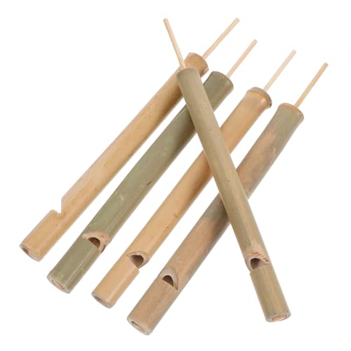 ROMISBABA 5 Stück Teiliges Vogelpfeifen mit Thailand Realistische Vogelrufe Flöte für Outdoor Naturerlebnis Geeignet für Park Wald Farm und Vogelbeobachtung von ROMISBABA