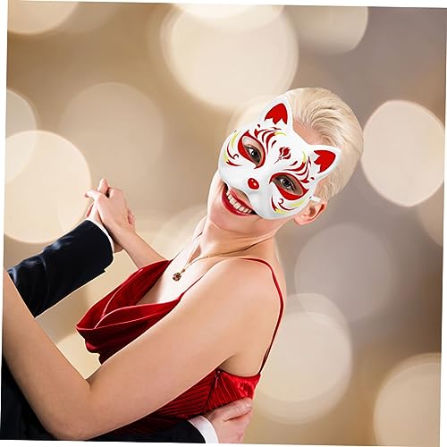 ROMISBABA 6 Stück Teiliges DIY Weiße Tiermasken aus Papier Unbemalt Katze und Fuchs zum Bemalen und Gestalten für Fasching Halloween und Party Kreative Bastelmasken für Erwachsene ROMISBABA 6 Stück Teiliges DIY Weiße Tiermasken aus Papier Unbemalt Katze und Fuchs zum Bemalen und Gestalten für Fasching Halloween und Party Kreative Bastelmasken für Erwachsene von ROMISBABA