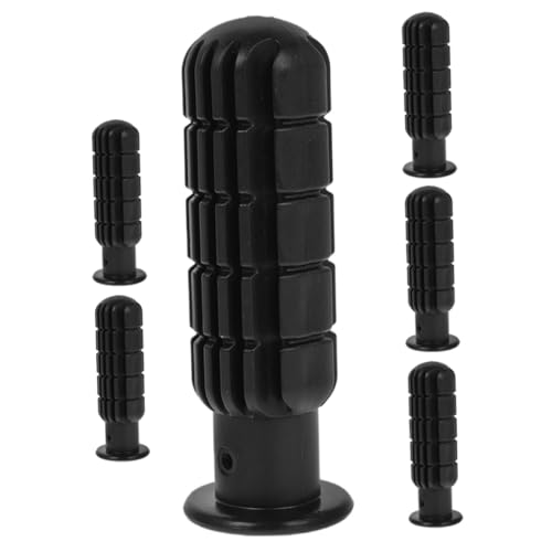 ROMISBABA 6 Stück Teiliges Foosball Tischgriff Ergonomisch Geformt Kunststoff Ersatzgriffe für Tischfußball Komfortable Handhabung für und Bürospielspaß von ROMISBABA