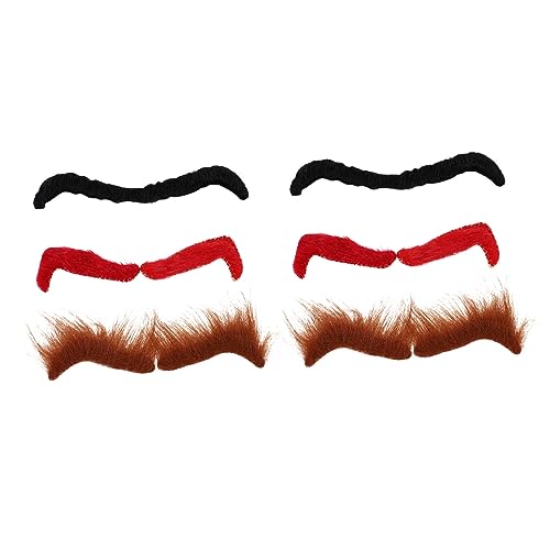 ROMISBABA 6Paare Kreative Gefälschte Augenbrauen Für Kostüm Cosplay Selbstklebend Für Halloween Fasching Mottopartys Langlebige Realistische Augenbrauen ROMISBABA 6Paare Kreative Gefälschte Augenbrauen Für Kostüm Cosplay Selbstklebend Für Halloween Fasching Mottopartys Langlebige Realistische Augenbrauen von ROMISBABA