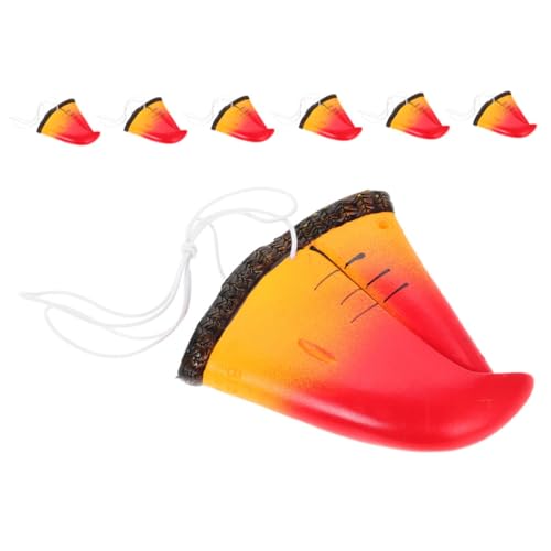ROMISBABA 7 Stück Teiliges Realistische Papageien Nasen Cosplay Tiernase mit Detailgetreuer Nachbildung Leichtes Tragbares Kostümzubehör für Halloween Party und Rollenspiele ROMISBABA 7 Stück Teiliges Realistische Papageien Nasen Cosplay Tiernase mit Detailgetreuer Nachbildung Leichtes Tragbares Kostümzubehör für Halloween Party und Rollenspiele von ROMISBABA