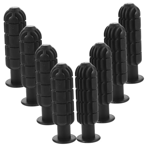 ROMISBABA 8 Stück Teiliges Austauschbarer Foosball Griffe aus Robustem PP mit Rutschfestem Design Ergonomisch Geformt für Sicheren Halt Am Kickertisch für Freizeitspieler von ROMISBABA