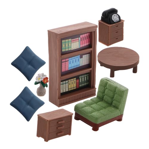ROMISBABA 8Stücke Teiliges Puppenhaus Zubehör DIY Modell für Puppenhausgestaltung Interaktives Küchen und Wohnraumdekor für Fantasievolles und Künstlerische Entwicklung ROMISBABA 8Stücke Teiliges Puppenhaus Zubehör DIY Modell für Puppenhausgestaltung Interaktives Küchen und Wohnraumdekor für Fantasievolles und Künstlerische Entwicklung von ROMISBABA