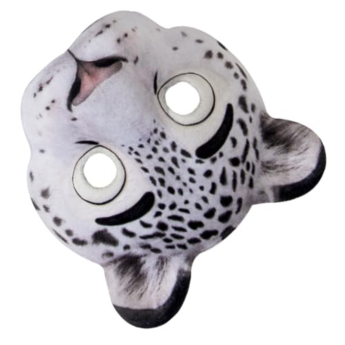 ROMISBABA Animal Mask Leopard Halbgesichtsmaske aus EVA mit Elastischem Band Realistisch und Leicht für Karneval Halloween Kostümpartys und Maskenbälle Unisex Partyaccessoire ROMISBABA Animal Mask Leopard Halbgesichtsmaske aus EVA mit Elastischem Band Realistisch und Leicht für Karneval Halloween Kostümpartys und Maskenbälle Unisex Partyaccessoire von ROMISBABA
