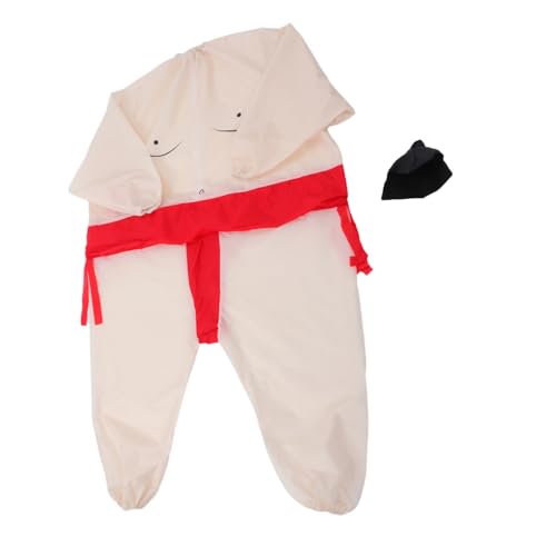 ROMISBABA Aufblasbarer Anzug für Erwachsene Witziges Wrestler Kostüm für Männer und Frauen Leichtes Bequemes Party Outfit für Halloween Karneval und Kostümfeiern von ROMISBABA