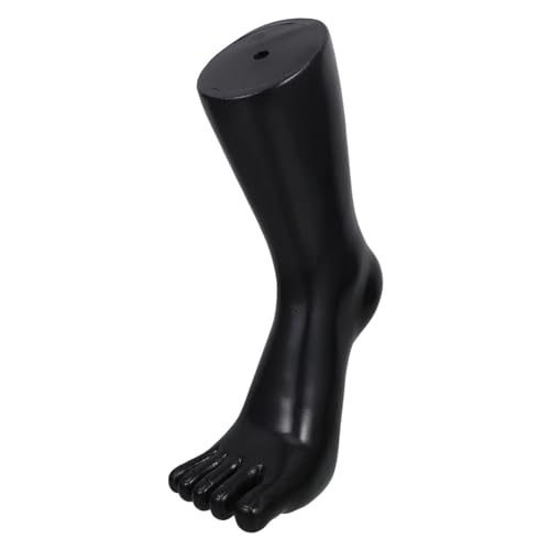 ROMISBABA Ausstellungsständer Für Fußmodelle Realistische Füße Schaufensterpuppenfußständer Socken-mannequin-fuß-display Knöchelschaufensterpuppe Socken Fußmodell Sockenform Black Pvc ROMISBABA Ausstellungsständer Für Fußmodelle Realistische Füße Schaufensterpuppenfußständer Socken-mannequin-fuß-display Knöchelschaufensterpuppe Socken Fußmodell Sockenform Black Pvc von ROMISBABA