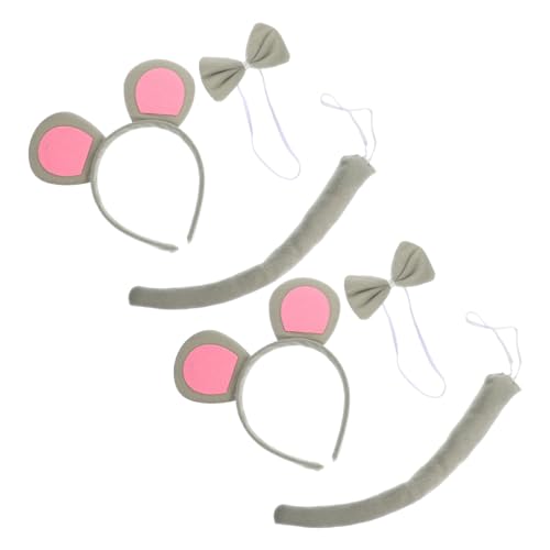 ROMISBABA Cosplay 2 Stück Kostüm Zubehör mit Ohr Stirnband und Einheitsgröße für Mädchen Süßes Tierkostüm für Partys und Halloween ROMISBABA Cosplay 2 Stück Kostüm Zubehör mit Ohr Stirnband und Einheitsgröße für Mädchen Süßes Tierkostüm für Partys und Halloween von ROMISBABA
