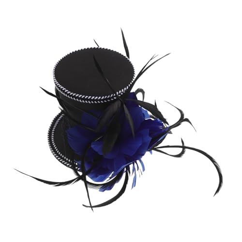 ROMISBABA Fascinator-kopfbedeckung: Mini-zylinder Mit Blumenmuster, Haarspange, Stirnband Für Cocktail- Und Teepartys, Kopfbedeckung Für Hochzeiten, Haar-accessoires Für Festival- Und von ROMISBABA