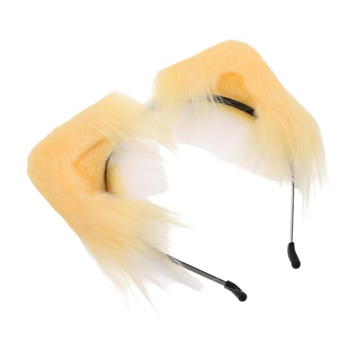 ROMISBABA Fluffy Katzenohren Haarreif Weich und Leicht Niedlicher Haarreifen für Weihnachten und Halloween Dekoratives Party Accessoire für Frauen und Mädchen Bequemes Cosplay Kostüm von ROMISBABA