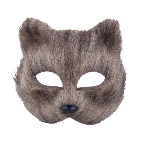 ROMISBABA Halbgesichts Fuchsmasken Cosplay Tiermaske Karneval Halloween Maske für Maskenball Party Zubehör Leichtes Material mit Nasen und Augenlöchern Langlebig und Angenehm für Kostümfeste ROMISBABA Halbgesichts Fuchsmasken Cosplay Tiermaske Karneval Halloween Maske für Maskenball Party Zubehör Leichtes Material mit Nasen und Augenlöchern Langlebig und Angenehm für Kostümfeste von ROMISBABA