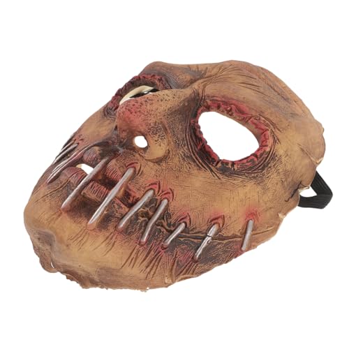 ROMISBABA Halloween Scary Maske mit Gruseligem Design Leichte Cosplay Kopfmaske für Kostümparty Karneval und Halloween Dekoration Langlebig und Angenehm zu Tragen ROMISBABA Halloween Scary Maske mit Gruseligem Design Leichte Cosplay Kopfmaske für Kostümparty Karneval und Halloween Dekoration Langlebig und Angenehm zu Tragen von ROMISBABA
