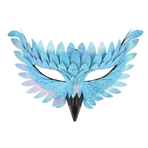 ROMISBABA Halloween Vogelmaske mit Eulenschnabel Halbes Gesicht Leichte Kostümmaske für Karneval Masquerade und Cosplay Wiederverwendbar Langlebig Komfortabel für Damen und Herren ROMISBABA Halloween Vogelmaske mit Eulenschnabel Halbes Gesicht Leichte Kostümmaske für Karneval Masquerade und Cosplay Wiederverwendbar Langlebig Komfortabel für Damen und Herren von ROMISBABA