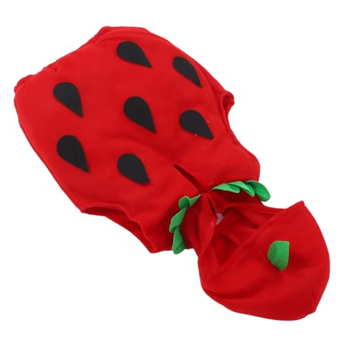 ROMISBABA Kindergarten Erdbeer Kostüm Jahre Rotes Frucht Outfit mit Kapuze für Bühnenauftritte Halloween Karneval ROMISBABA Kindergarten Erdbeer Kostüm Jahre Rotes Frucht Outfit mit Kapuze für Bühnenauftritte Halloween Karneval von ROMISBABA