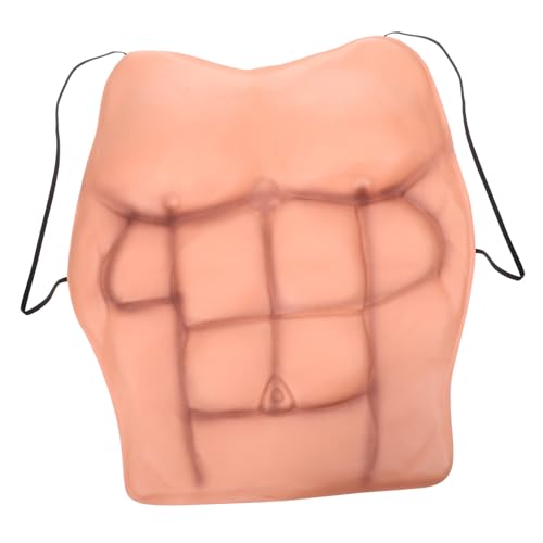 ROMISBABA Künstliche Brustmuskeln Herren Fake Muscle Garment Silikon EVA für Kostüm Party Cosplay und Bachelor Party Zubehör Realistische Muskeloptik Langlebig und Einheitsgröße ROMISBABA Künstliche Brustmuskeln Herren Fake Muscle Garment Silikon EVA für Kostüm Party Cosplay und Bachelor Party Zubehör Realistische Muskeloptik Langlebig und Einheitsgröße von ROMISBABA