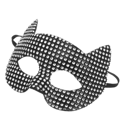 ROMISBABA Leichte Halloween Cosplay Maske Katzenform Geheimnisvoll für Kostümpartys Maskerade Festlichkeiten für Frauen Cosplay von ROMISBABA