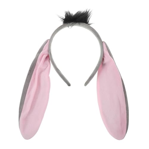 ROMISBABA Leichtes Bequemes Donkey Ears Stirnband mit Niedlichen Verspielten Eselohren für Erwachsene für Halloween Cosplay Tierkostüm Partys und Verkleidungen ROMISBABA Leichtes Bequemes Donkey Ears Stirnband mit Niedlichen Verspielten Eselohren für Erwachsene für Halloween Cosplay Tierkostüm Partys und Verkleidungen von ROMISBABA