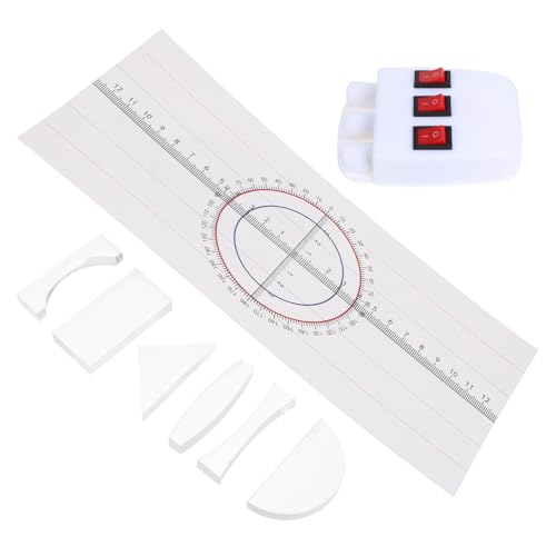 ROMISBABA Lichtbrechungs Demonstrator Kit für Physikexperimente Lehrgerät für Anleitung ohne Batterie Wissenschaftliches zur Praktischer Fähigkeiten und Kreativen Lernens ROMISBABA Lichtbrechungs Demonstrator Kit für Physikexperimente Lehrgerät für Anleitung ohne Batterie Wissenschaftliches zur Praktischer Fähigkeiten und Kreativen Lernens von ROMISBABA
