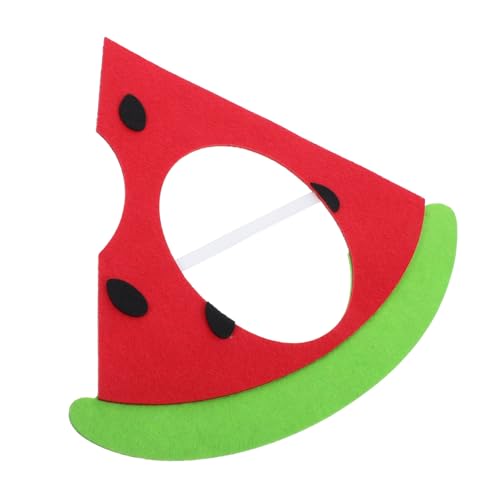 ROMISBABA Süße Wassermelonenmaske für Partys Spielzeit Cosplay Filz-obstmaske Gummiband für Halloween-party-fotoshooting ROMISBABA Süße Wassermelonenmaske für Partys Spielzeit Cosplay Filz-obstmaske Gummiband für Halloween-party-fotoshooting von ROMISBABA