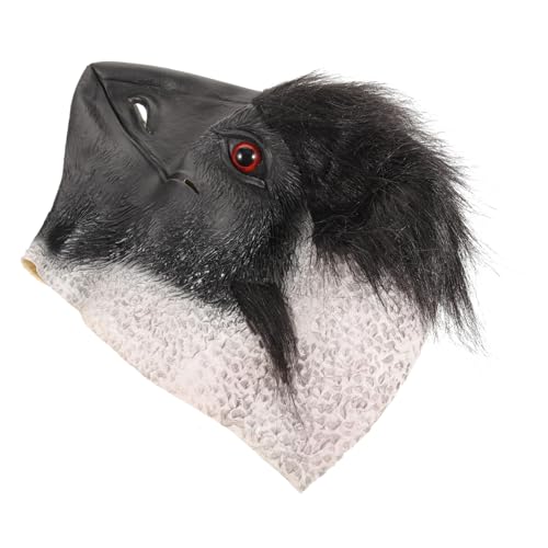 ROMISBABA Lustige Halloween Strauß Maske Leichte Bequeme Tierkopf Maske für Erwachsene Gruseliges Karnevals Kostüm-Accessoire für Party Cosplay Verkleidung und Halloween Horror ROMISBABA Lustige Halloween Strauß Maske Leichte Bequeme Tierkopf Maske für Erwachsene Gruseliges Karnevals Kostüm-Accessoire für Party Cosplay Verkleidung und Halloween Horror von ROMISBABA