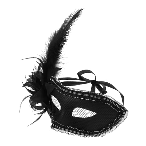 ROMISBABA Maskenball-party Gefiederter Venezianer Für Damen Für Weihnachten Karneval Mardi Gras Schwarze Maskerade Elegante Verkleidung Für Erwachsene ROMISBABA Maskenball-party Gefiederter Venezianer Für Damen Für Weihnachten Karneval Mardi Gras Schwarze Maskerade Elegante Verkleidung Für Erwachsene von ROMISBABA
