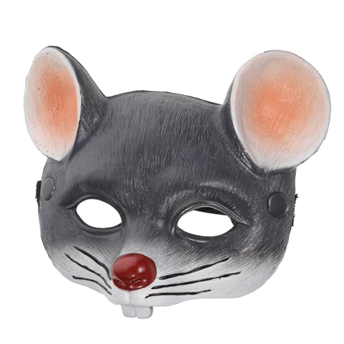 ROMISBABA Maus Maske Karneval Halloween Masquerade Party Gesichtsmaske Unisex Leichtes PU Schaum Kostümzubehör Erwachsene ROMISBABA Maus Maske Karneval Halloween Masquerade Party Gesichtsmaske Unisex Leichtes PU Schaum Kostümzubehör Erwachsene von ROMISBABA