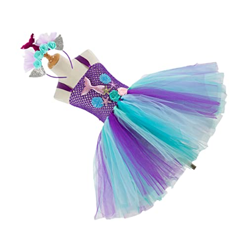 ROMISBABA Polyester- -tutu-rock-meerjungfrauenkleid für Jungen und Mädchen Geburtstagsparty Prinzessin Dress up ROMISBABA Polyester- -tutu-rock-meerjungfrauenkleid für Jungen und Mädchen Geburtstagsparty Prinzessin Dress up von ROMISBABA