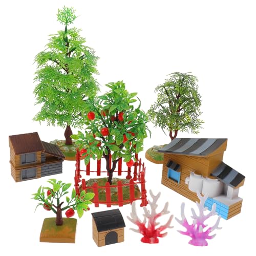 ROMISBABA Miniatur Bauernhof Modell Detailreiche Mini Haus Farm Dekoration für Kinderzimmer Robustes DIY Garten Landschaftsmodell Vielseitiges für Mädchen und Jungen ROMISBABA Miniatur Bauernhof Modell Detailreiche Mini Haus Farm Dekoration für Kinderzimmer Robustes DIY Garten Landschaftsmodell Vielseitiges für Mädchen und Jungen von ROMISBABA