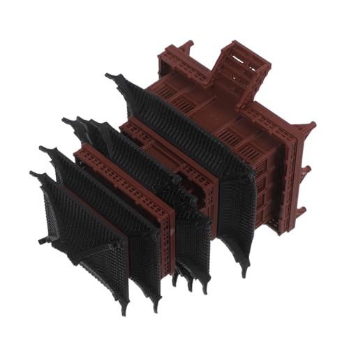 ROMISBABA Miniatur Chinesisches Pavillon Modell aus Leicht und Tragbar Dekorative Retro Pavillon für Aquarium Bonsai Mikrolandschaft DIY Zen Garten Kulturelle Gestaltung von ROMISBABA