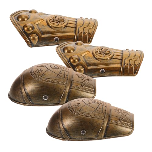ROMISBABA Mittelalterliche Armschützer für Verstellbare Kostümaccessoires Bronze für Gladiatorenkostüme Rollenspiele Halloween Verkleidungen Langlebig ROMISBABA Mittelalterliche Armschützer für Verstellbare Kostümaccessoires Bronze für Gladiatorenkostüme Rollenspiele Halloween Verkleidungen Langlebig von ROMISBABA