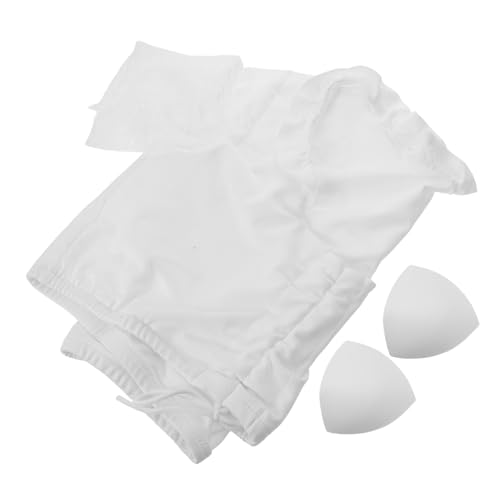 ROMISBABA Oktoberfest Damen Top V Ausschnitt mit Spitzenbesatz Atmungsaktives Bequemes Bayerisches Festkostüm für Bühne Party Traditionelles Maid Outfit von ROMISBABA