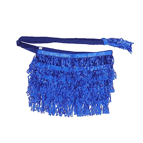 ROMISBABA Pailletten Bauchtanz Rock Hüfttuch Gürtel Für Frauen Chic Festival Outfit Zubehör von ROMISBABA