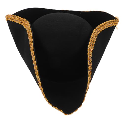 ROMISBABA Piratenhut Karneval Kostümaccessoire Einzigartiger Stil Verstellbar Bühnenhut für Halloween Cosplay Themenparty Verkleidung für Erwachsene ROMISBABA Piratenhut Karneval Kostümaccessoire Einzigartiger Stil Verstellbar Bühnenhut für Halloween Cosplay Themenparty Verkleidung für Erwachsene von ROMISBABA