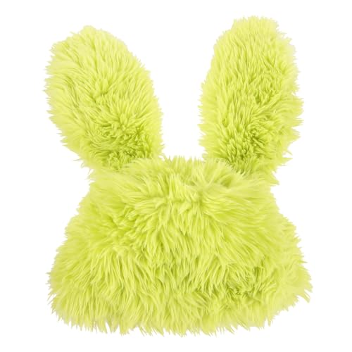 ROMISBABA Plüsch Hasenohren Mütze mit Wackelohren Kuscheliger Tierhut für Damen Trendiger Bunny Hut für Karneval Festival Kostümparty und Fotoaufnahmen Vielseitige Kopfbekleidung in Grün ROMISBABA Plüsch Hasenohren Mütze mit Wackelohren Kuscheliger Tierhut für Damen Trendiger Bunny Hut für Karneval Festival Kostümparty und Fotoaufnahmen Vielseitige Kopfbekleidung in Grün von ROMISBABA