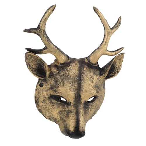 ROMISBABA Realistische Maske aus Langlebigem PU Weiche Tierkostüm Maske für Erwachsene für Halloween Cosplay Karneval und Party Verkleidungen von ROMISBABA