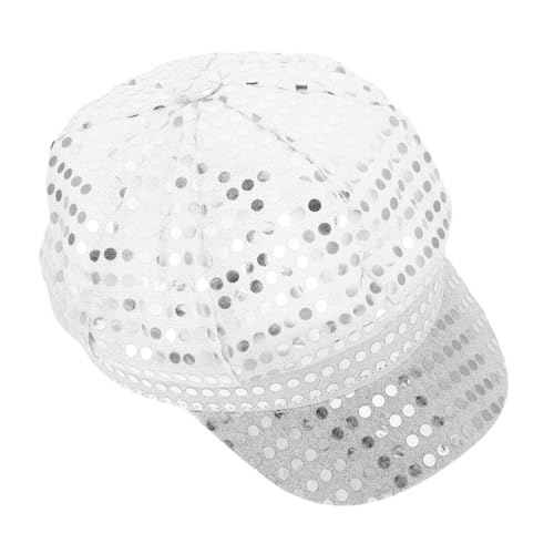 ROMISBABA Retro Paillettenhut Disco Kappe mit Ergonomischem Sitz und Komfortablem Innenfutter für Damen und Herren Glitzerndes Bühnen Party accessoire für Halloween und Mottopartys ROMISBABA Retro Paillettenhut Disco Kappe mit Ergonomischem Sitz und Komfortablem Innenfutter für Damen und Herren Glitzerndes Bühnen Party accessoire für Halloween und Mottopartys von ROMISBABA