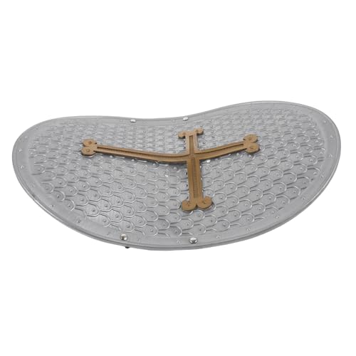 ROMISBABA Retro Schild aus Robustem Kunststoff Mittelgroßes für Rollenspiele Fördert Motorische Fähigkeiten und Kreatives Spiel für Party und Outdoor Spiele von ROMISBABA