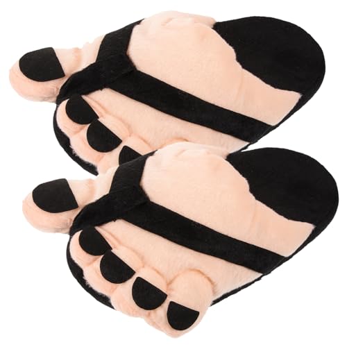 ROMISBABA Riesige Fuß Hausschuhe Cosplay Slippers für Halloween und Maskenball Party Lustige Verkleidung Requisiten Unisex Kostüm Schuhe für Festliche Events und Fasching von ROMISBABA