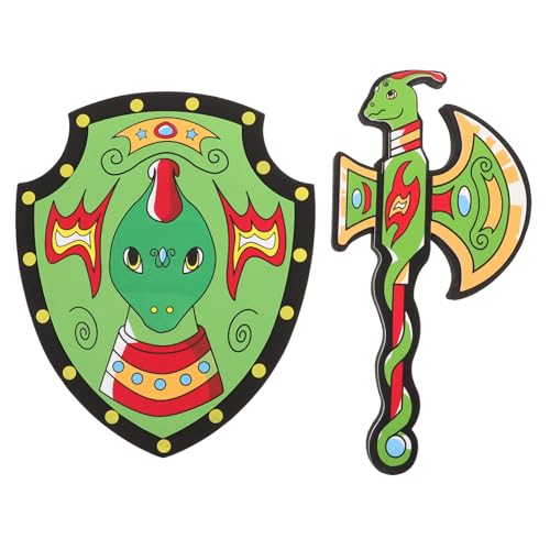 ROMISBABA Schaumstoff und Schild Realistische Piraten Cosplay Accessoires Strapazierfähiges Rollenspiel für Fantasievolles und Gemeinsames von ROMISBABA