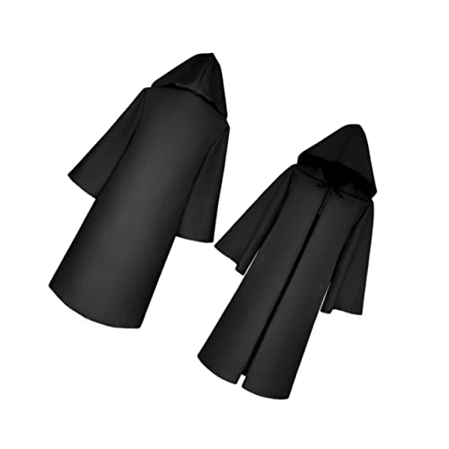 ROMISBABA Schwarzer Umhang Halloween Cosplay Leicht und Atmungsaktiv Langlebig Karneval Kostüm für Jungen und Mädchen ROMISBABA Schwarzer Umhang Halloween Cosplay Leicht und Atmungsaktiv Langlebig Karneval Kostüm für Jungen und Mädchen von ROMISBABA